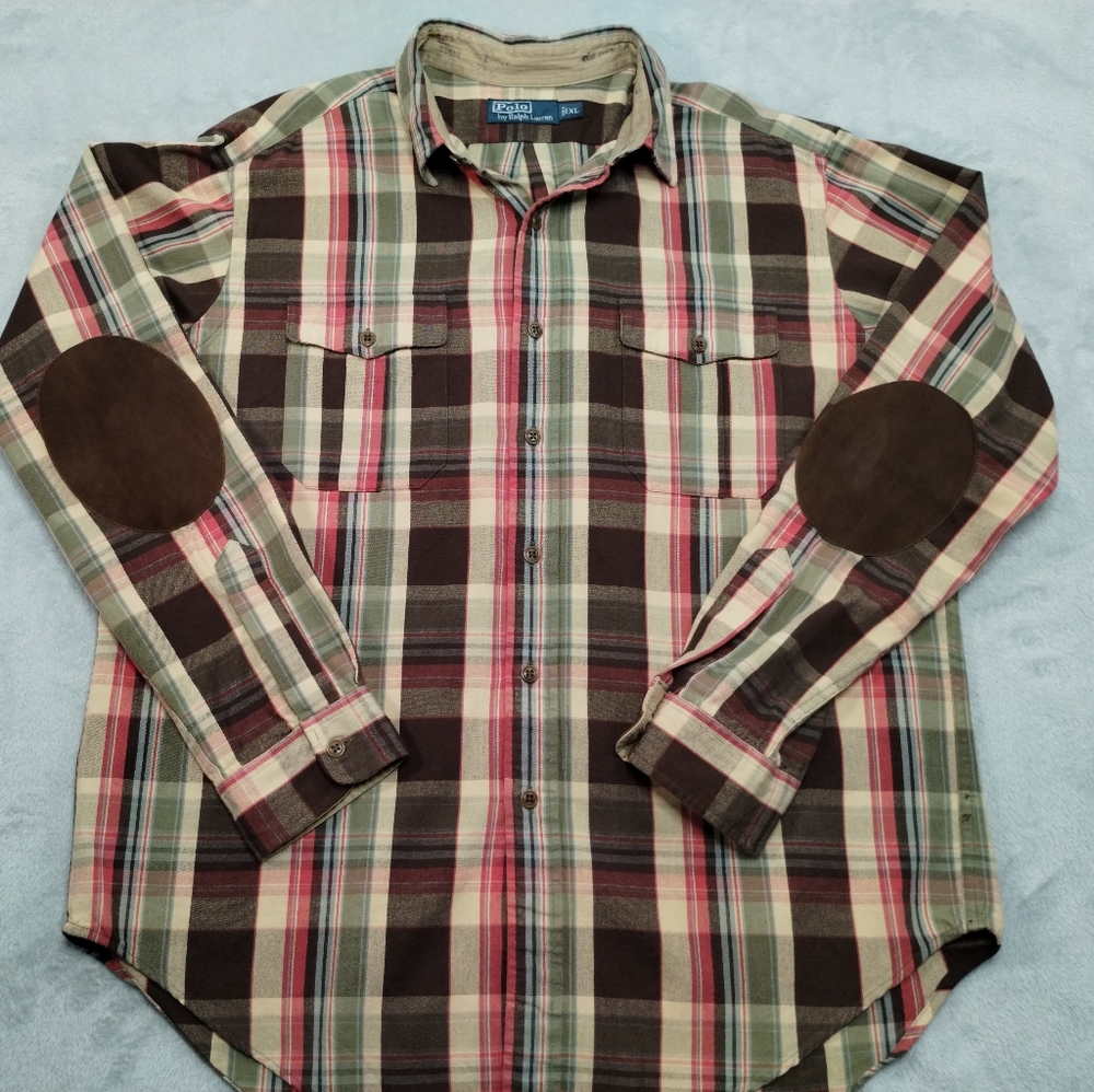 Polo Ralph Lauren plaid flannel shirt size xl